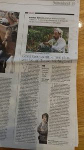 Krantenknipsel uit NRC