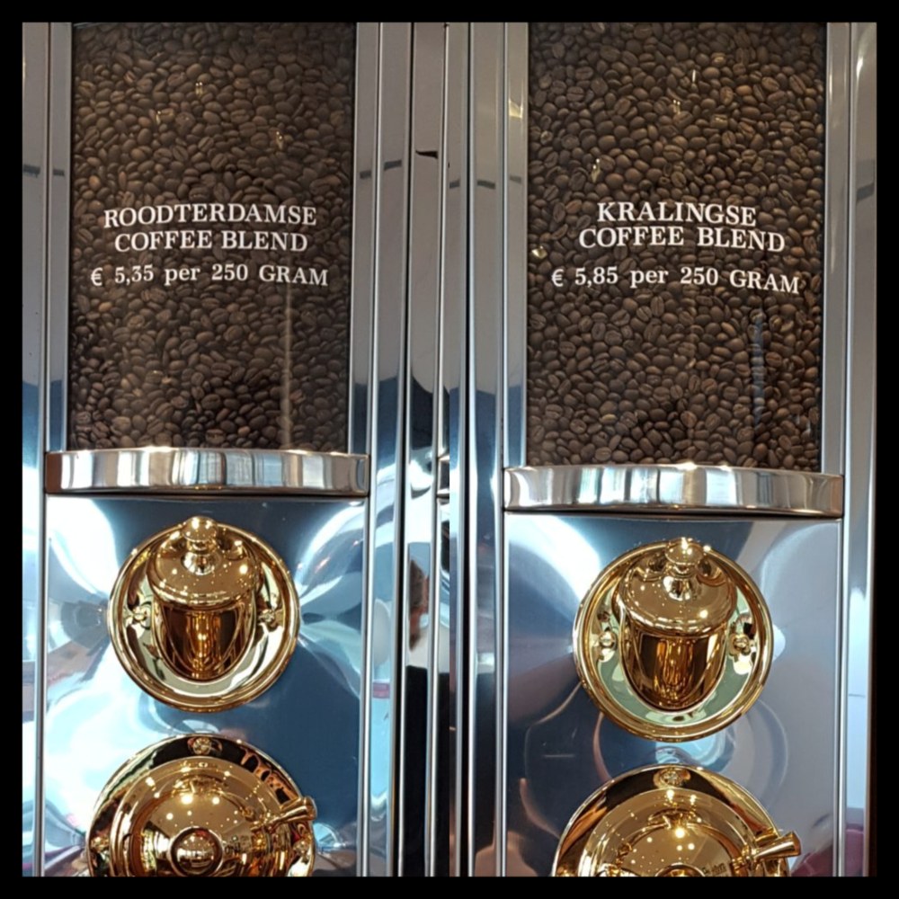 Roodterdamse & Kralingse Coffee Blend in koffie silo's
